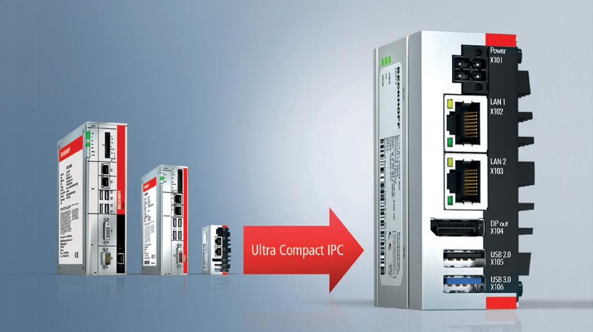 کامپیوتر صنعتی فوق فشرده C6015 بکهوف | راهکار اتوماسیون مبتن